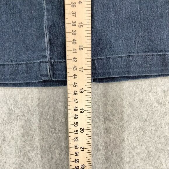 free people Livin it Up Mini Skirt Wmns Sz 6 Blue Belted Back Zip Short Denim - Picture 4 of 8